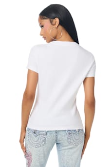 CRYSTAL WORLD TOUR CLASSIC CREWNECK TEE