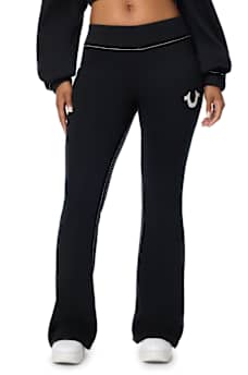 BIG T CRYSTAL BOOTCUT SWEATPANT