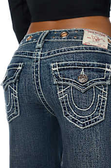 MADDIE GROMMET SUPER T FLAP SUPER BAGGY JEAN