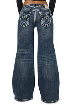 MADDIE GROMMET SUPER T FLAP SUPER BAGGY JEAN