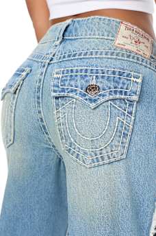 BOBBI RECONSTRUCTED SUPER T FLAP BAGGY JEAN