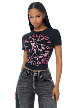 CRYSTAL PUNK BABY TEE