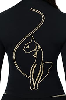 TRUE RELIGION X BABY PHAT CRYSTAL LONG SLEEVE BABY TEE