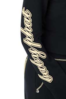 TRUE RELIGION X BABY PHAT CRYSTAL ZIP HOODIE