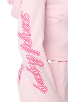 TRUE RELIGION X BABY PHAT CRYSTAL ZIP HOODIE