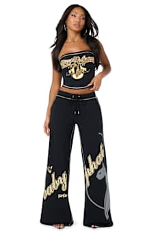 TRUE RELIGION X BABY PHAT LOW RISE BAGGY SWEATPANT