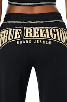 TRUE RELIGION X BABY PHAT LOW RISE BAGGY SWEATPANT