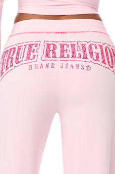 TRUE RELIGION X BABY PHAT LOW RISE BAGGY SWEATPANT