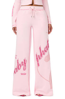 TRUE RELIGION X BABY PHAT LOW RISE BAGGY SWEATPANT