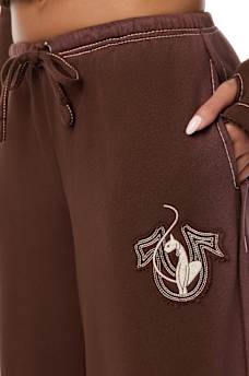 TRUE RELIGION X BABY PHAT CRYSTAL LOW RISE SWEATPANT