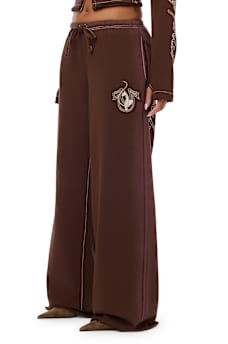 TRUE RELIGION X BABY PHAT CRYSTAL LOW RISE SWEATPANT