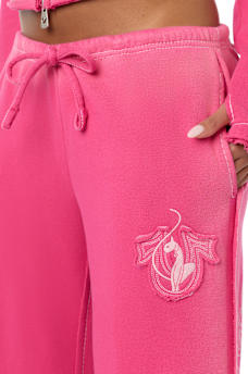 TRUE RELIGION X BABY PHAT CRYSTAL LOW RISE SWEATPANT