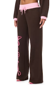 TRUE RELIGION X BABY PHAT CRYSTAL LOW RISE SWEATPANT