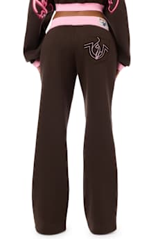 TRUE RELIGION X BABY PHAT CRYSTAL LOW RISE SWEATPANT