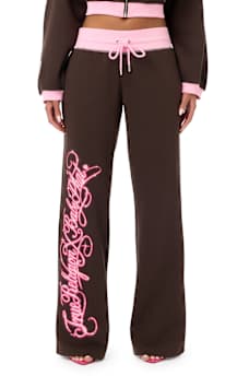 TRUE RELIGION X BABY PHAT CRYSTAL LOW RISE SWEATPANT