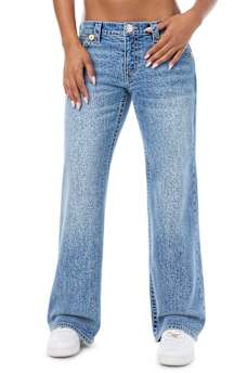JUNO LOW RISE FLAP BAGGY JEAN
