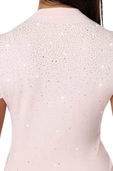 TRUE RELIGION X BABY PHAT ALLOVER CRYSTAL BABY TEE
