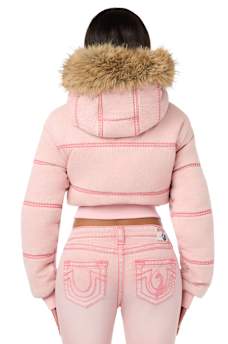 TRUE RELIGION X BABY PHAT SUPER T PUFFER JACKET 