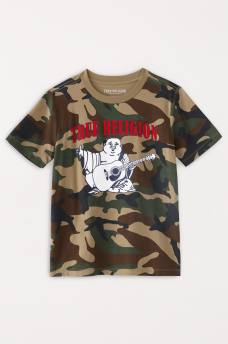 BOYS BUDDHA LOGO TEE, image 1