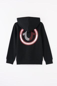 BOYS LOGO ZIP HOODIE