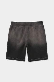 BOYS LOGO OMBRE SWEAT SHORT , image 2