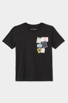 BOYS RESORT PATCH TEE