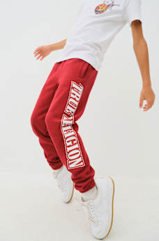 BOYS ARCHED LOGO JOGGER