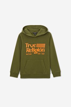 BOYS TRUE RELIGION FLAG HOODIE