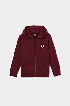 BOYS WORLD TOUR LOGO ZIP HOODIE, image 2