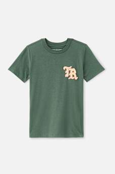 BOYS EMBROIDERED GOLDEN STATE LOGO TEE, image 2