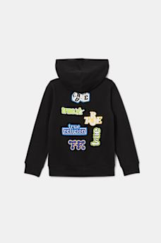 BOYS SUPERCOOL TRUE PATCH ZIP HOODIE, image 1