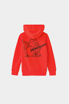 BOYS EMBROIDERED BUDDHA ZIP HOODIE, image 1