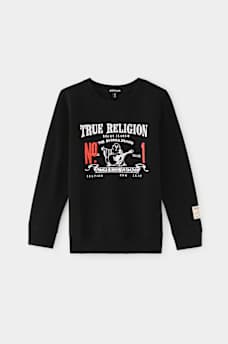 BOYS VINTAGE CREW SWEATER, image 1