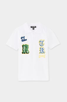 BOYS LOGO PATCH POLO SHIRT, image 2