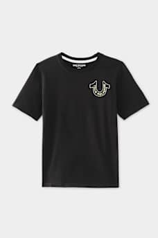 BOYS METALLIC HORSESHOE TEE, image 2