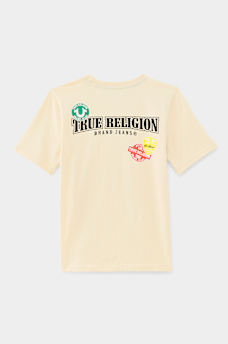 BOYS BUDDHA PATCH TEE, image 1