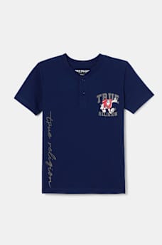 BOYS SHOEY HENLEY TEE, image 2