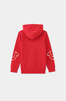 BOYS SHADOW BUDDHA ZIP HOODIE, image 3