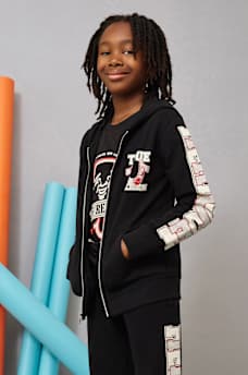BOYS STITCH DEPT ZIP HOODIE, image 2