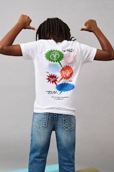BOYS SPEECH BUBBLE GRAPHIC TEE, image 1