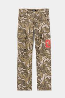 BOYS CAMO CARGO PANT, image 1