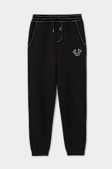 BOYS STITCHED HORSESHOE JOGGER, image 1