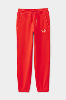 BOYS STITCHED HORSESHOE JOGGER, image 1