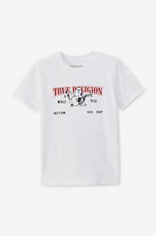 BOYS ARCHED LOGO TEE, image 1