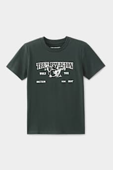 BOYS ARCHED LOGO TEE