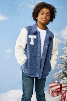BOYS BUDDHA SHERPA JACKET, image 1