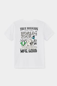 BOYS GRAPHIC LOGO TEE, image 1