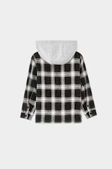 CAMISA DE FRANELA CON CAPUCHA PARA NI&Ntilde;O, image 3