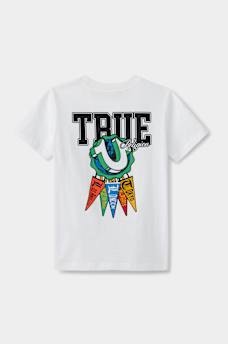 BOYS LOGO PENNANT FLAG TEE, image 1