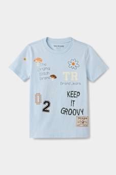 BOYS GROOVY LOGO TEE, image 2
